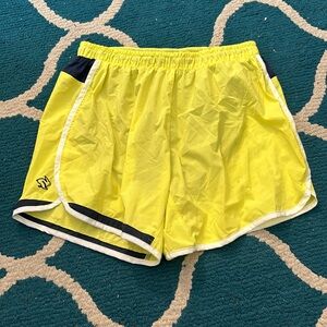 Rabbit Men’s 5in Running Shorts, Large, Lemon Tonic